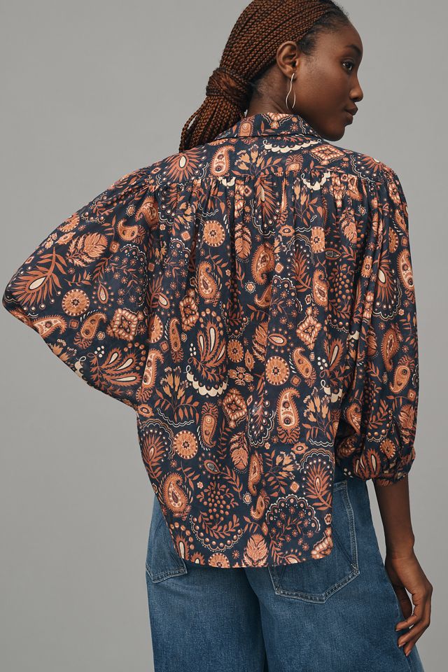 MOTHER The Breeze Buttondown Blouse #1