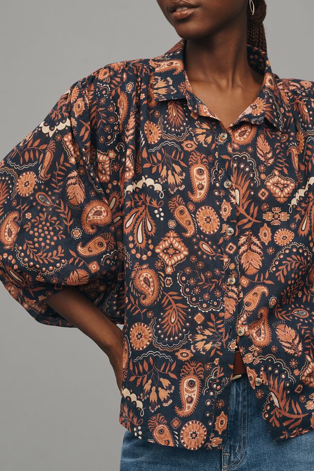 MOTHER The Breeze Buttondown Blouse #3