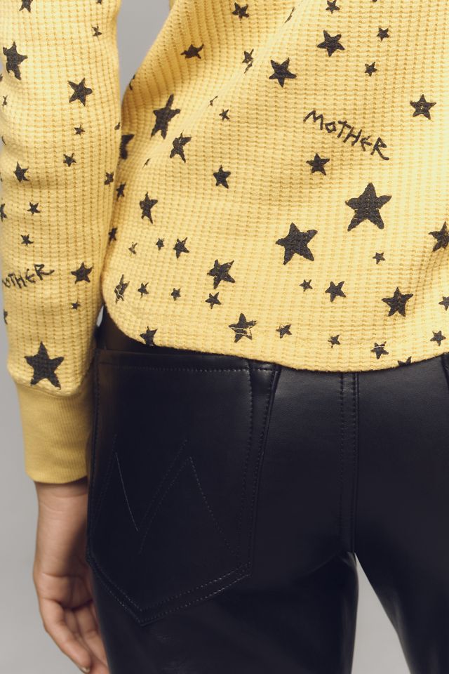 MOTHER The Itty Bitty Goodie Goodie Thermal Top | Anthropologie