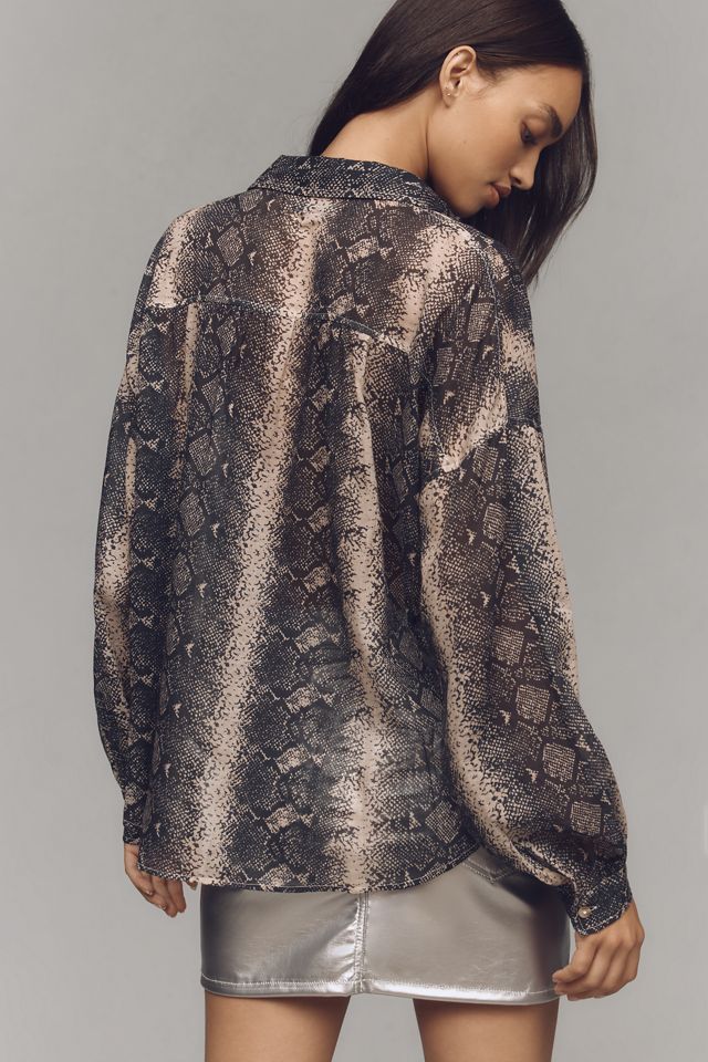 MOTHER The Thin Veil Buttondown Blouse #1