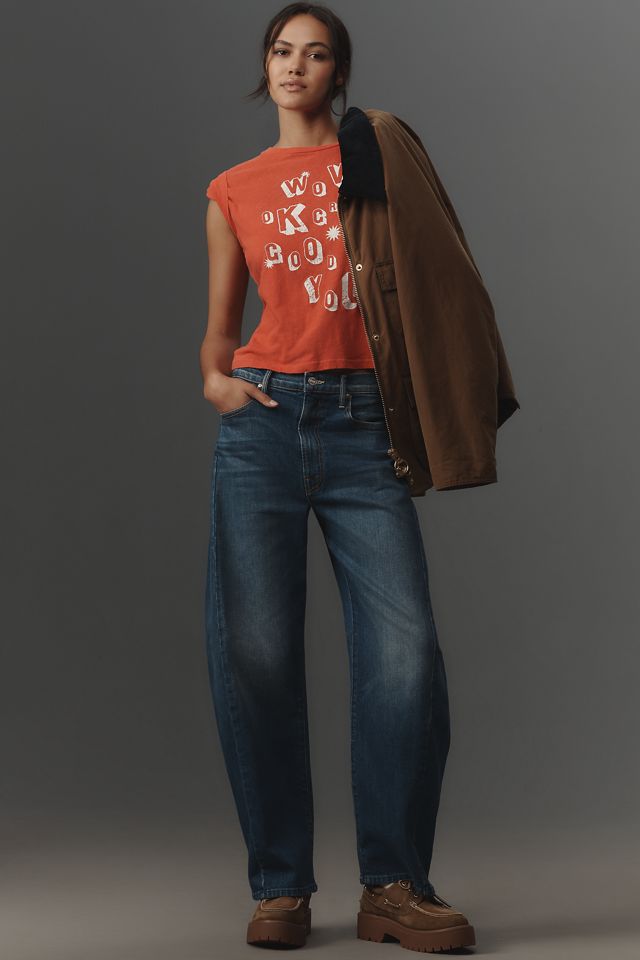MOTHER The Sinful Wow Okay Great Good For You Crew-Neck Tee #2