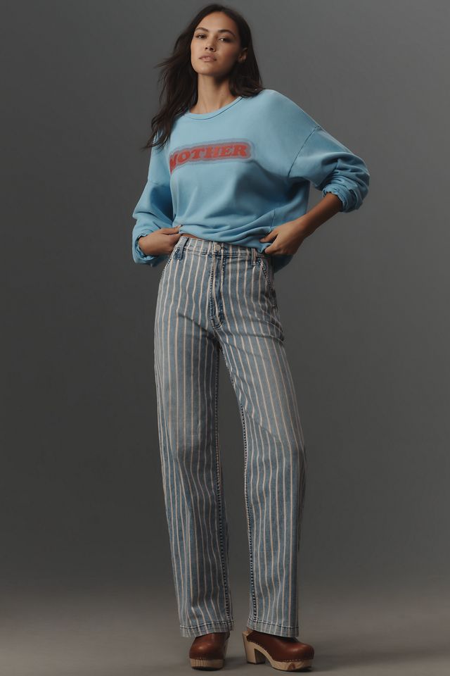 MOTHER The Drop Square Pullover Sweatshirt #3