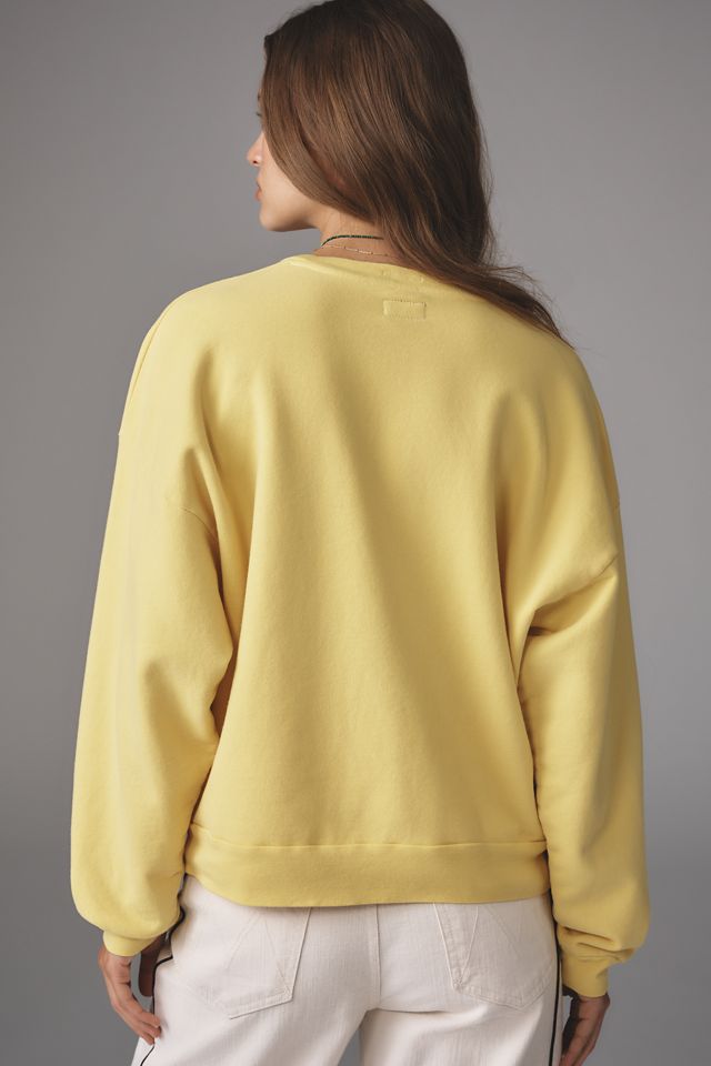 MOTHER The Drop Square Crew Neck Sweatshirt #1