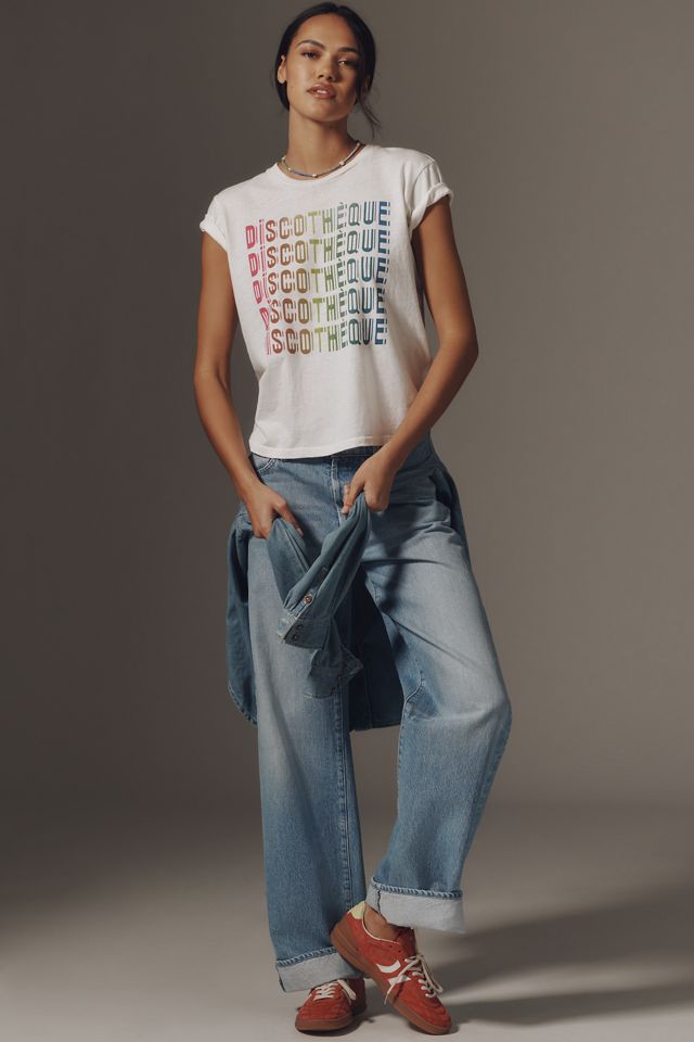 MOTHER The Boxy Goodie Goodie Graphic Tee #3