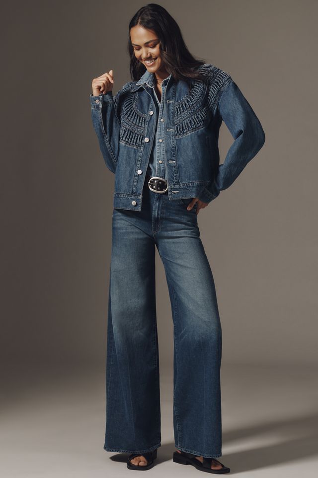 MOTHER The Loop De Loop Denim Jacket | Anthropologie