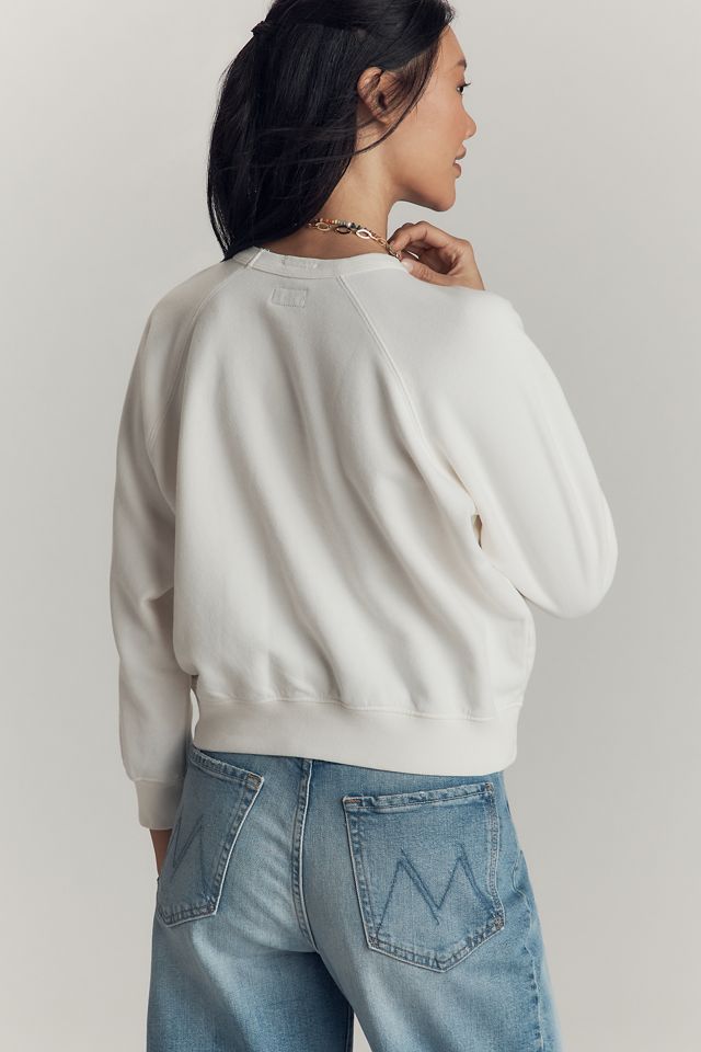 MOTHER The Concert Crew-Neck Graphic Sweatshirt #1