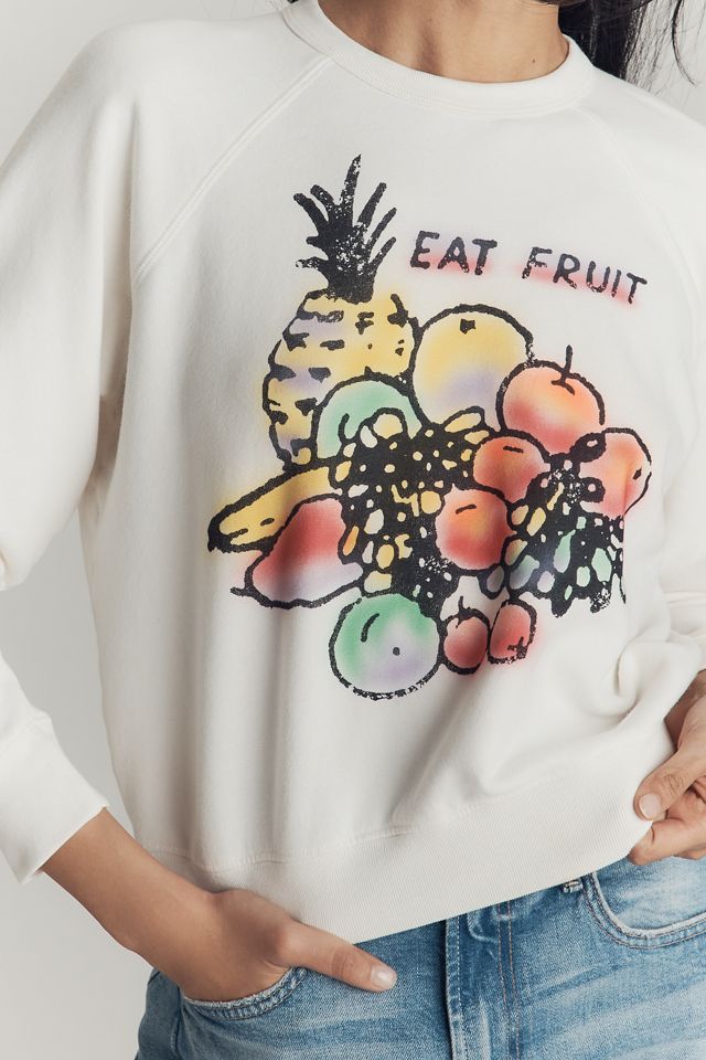 MOTHER The Concert Crew-Neck Graphic Sweatshirt #2