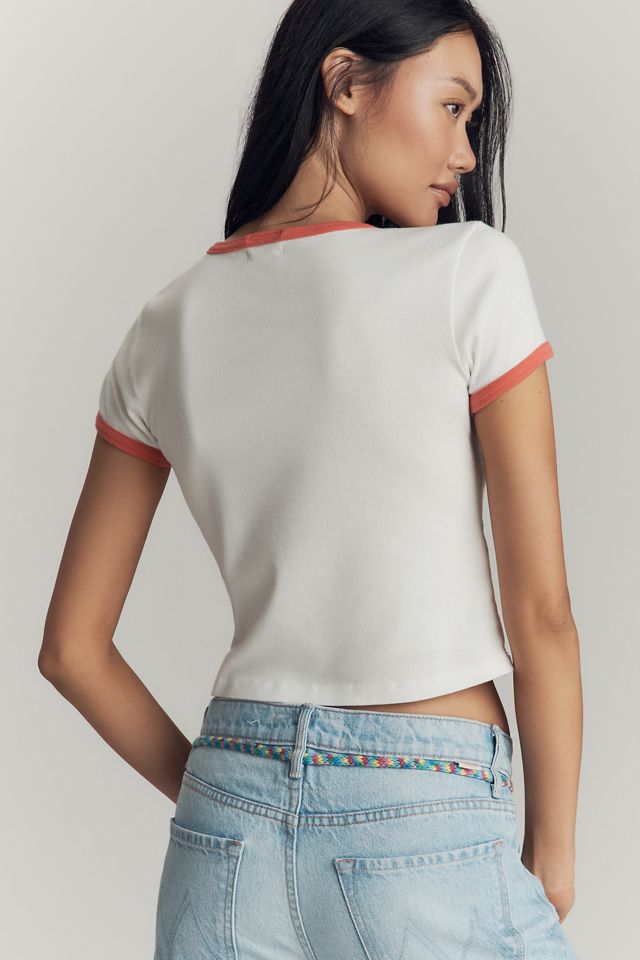 MOTHER The Itty Bitty Ringer Tee #1
