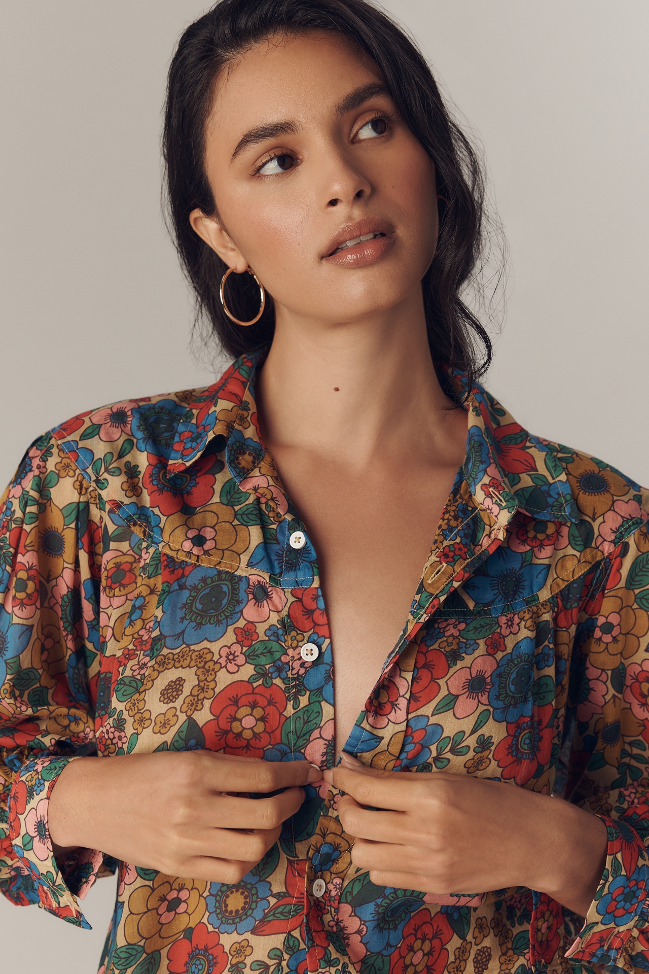 MOTHER The Rhapsody Exes Buttondown Blouse