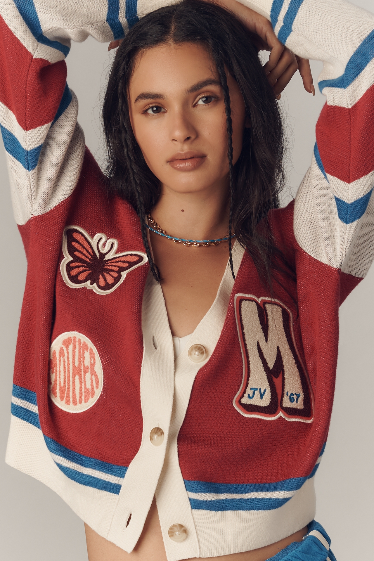 MOTHER The Boxy Cardigan Sweater