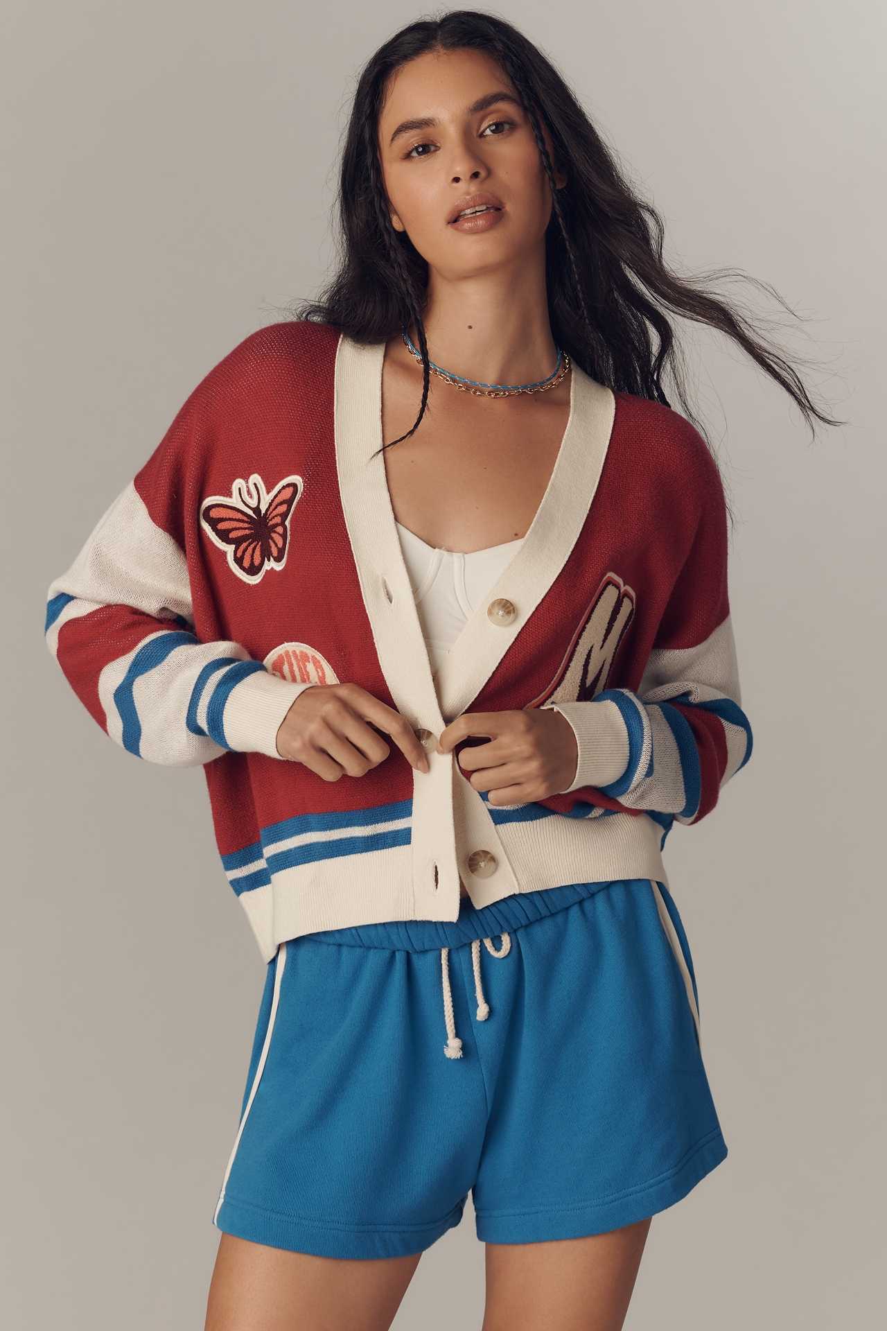 MOTHER The Boxy Cardigan Sweater