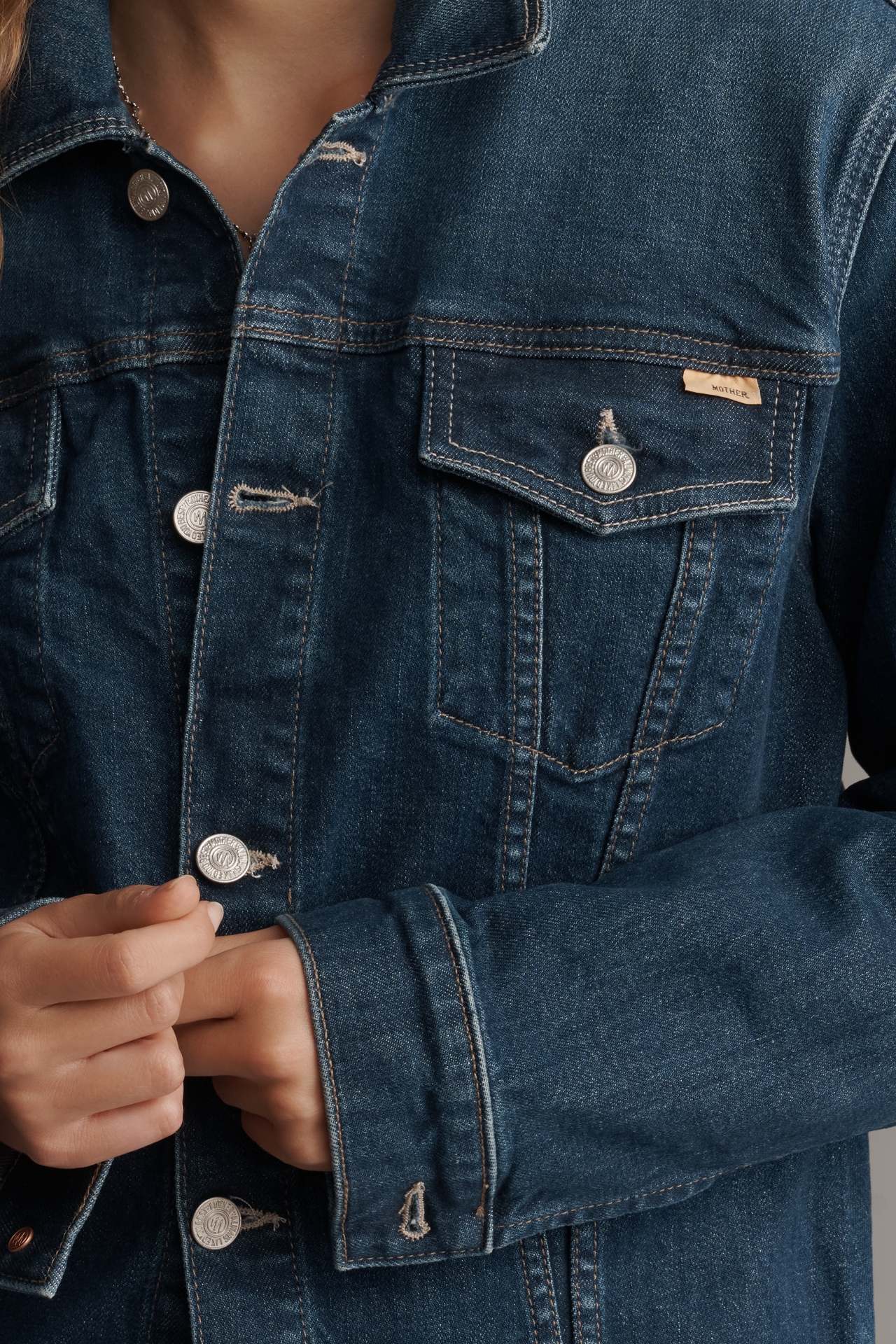 MOTHER The Bruiser Denim Jacket