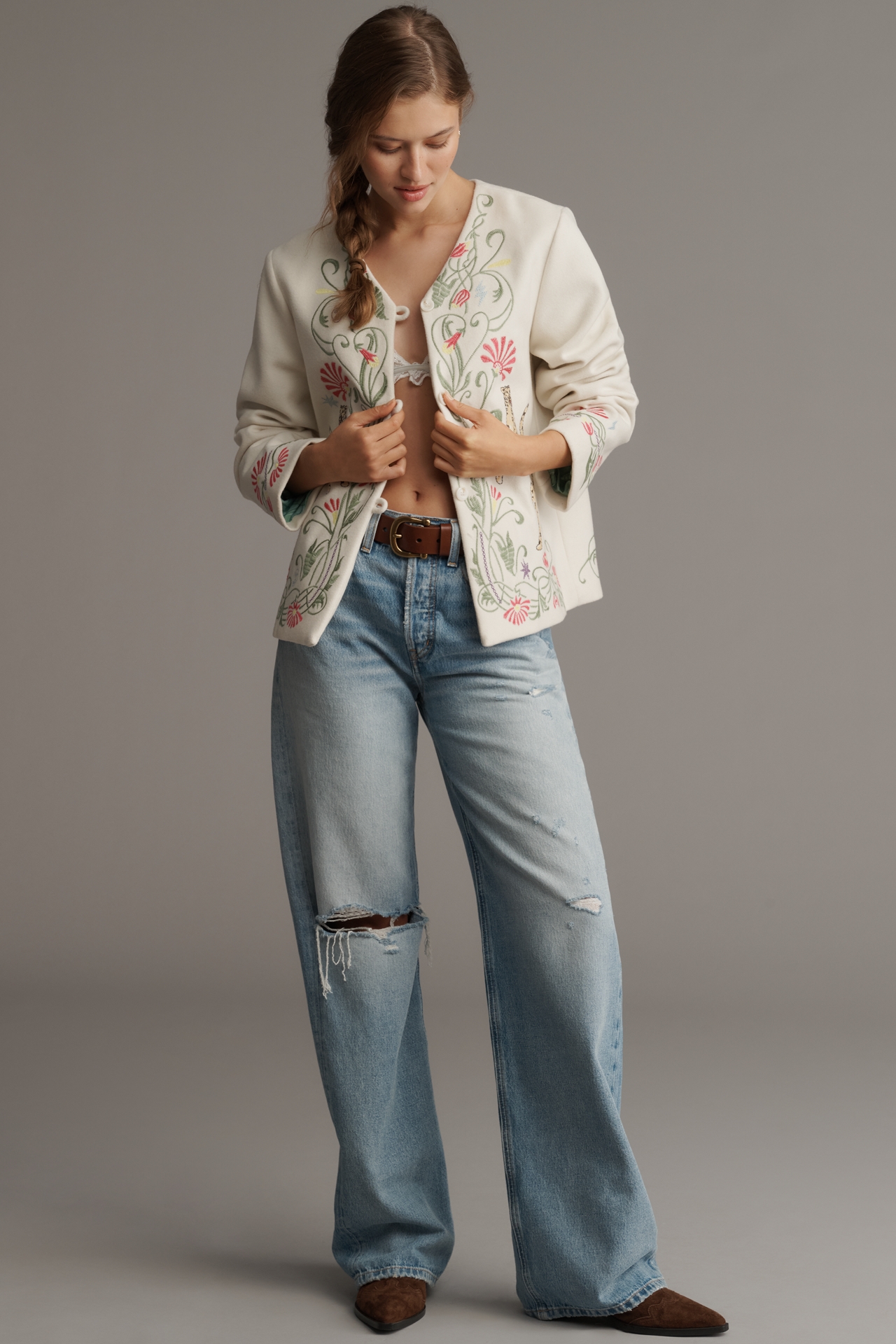 MOTHER The Eye-Opener Cardigan Sweater