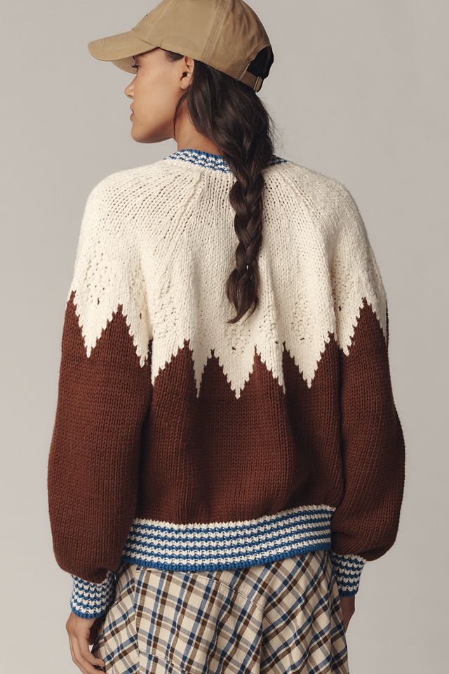 MOTHER Raglan Cardigan Sweater #1