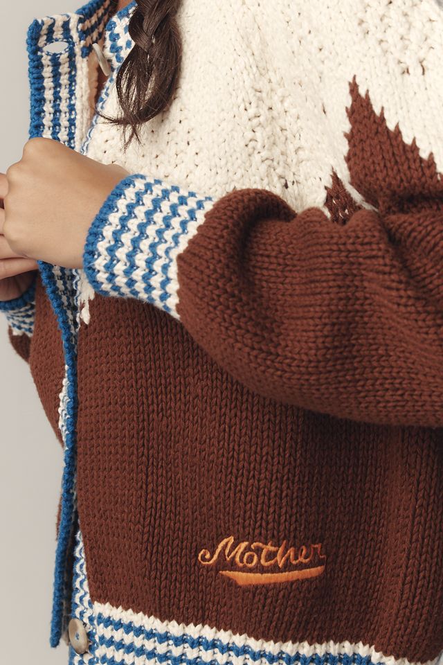 MOTHER Raglan Cardigan Sweater #3