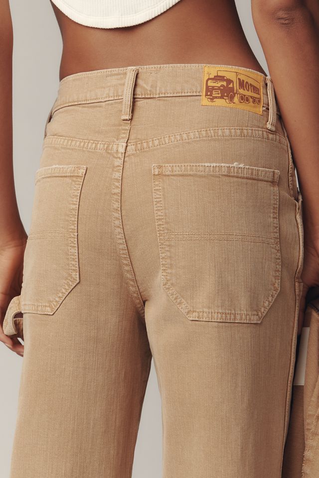 MOTHER Bee's Knees Stud Finder Wide-Leg Pants #3