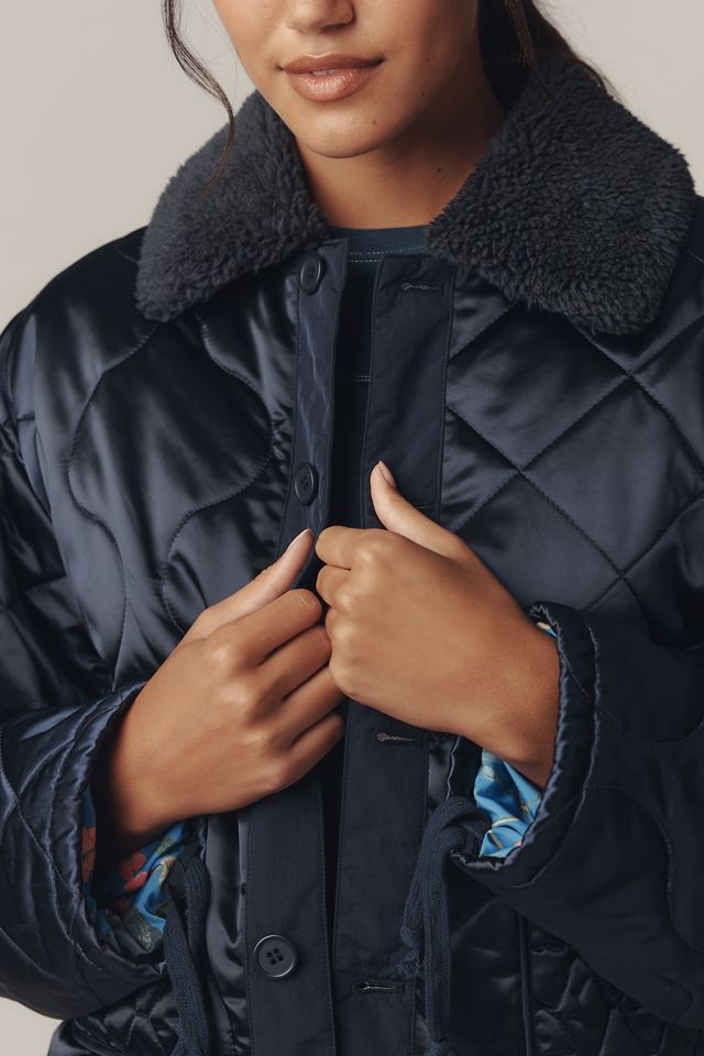 MOTHER Army Brat Quilted Jacket #3