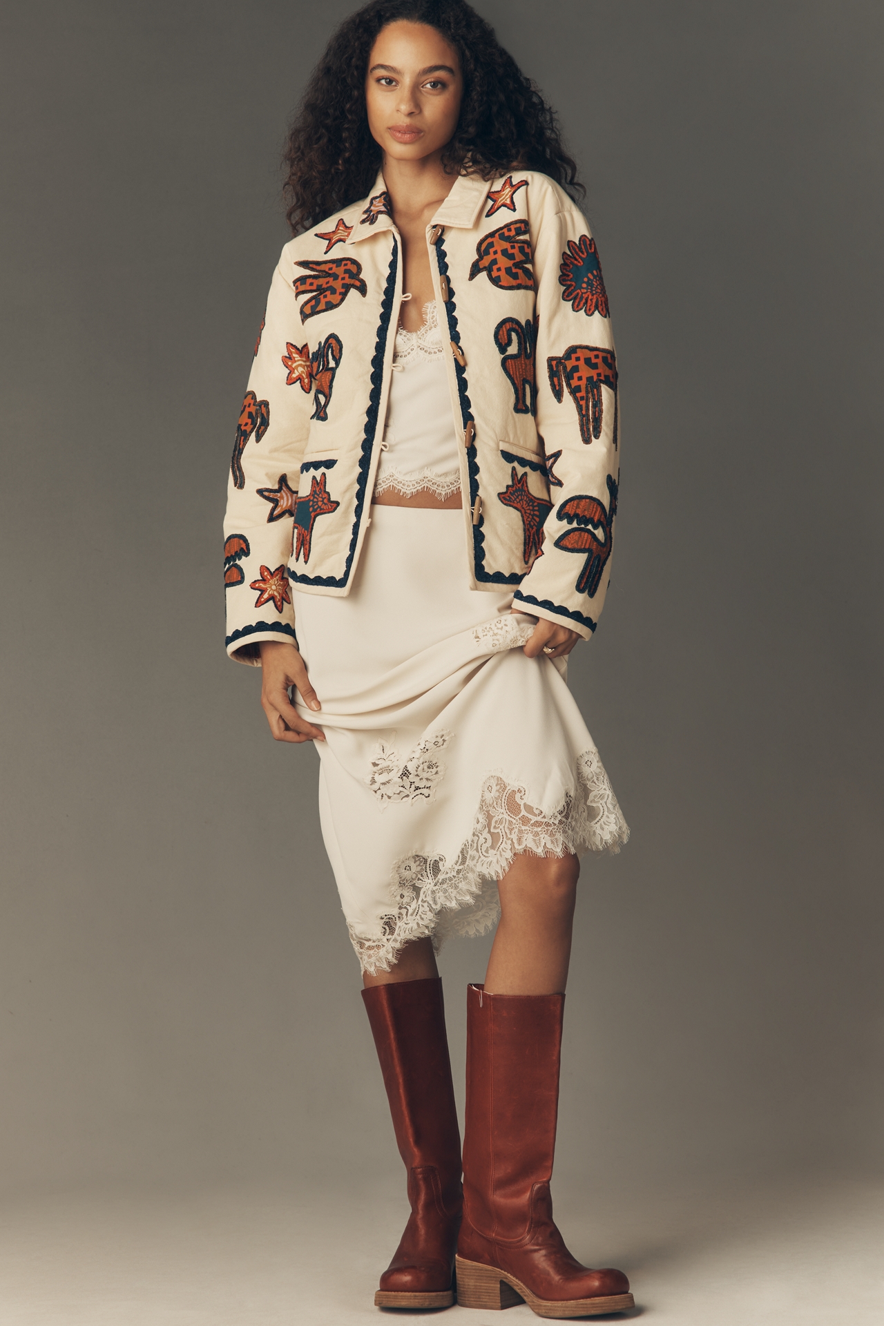 MOTHER The Loophole Printed Jacket