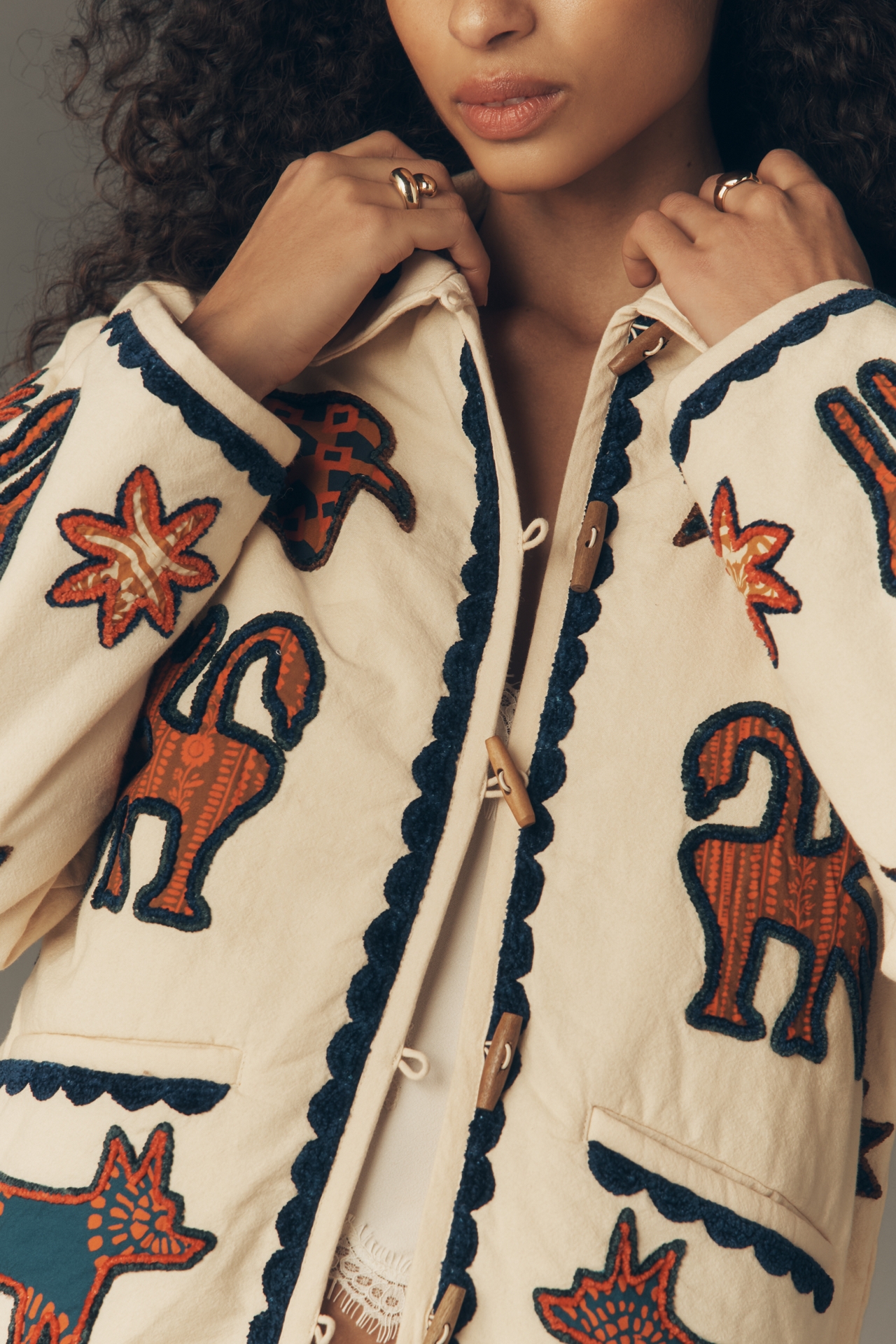 MOTHER The Loophole Printed Jacket