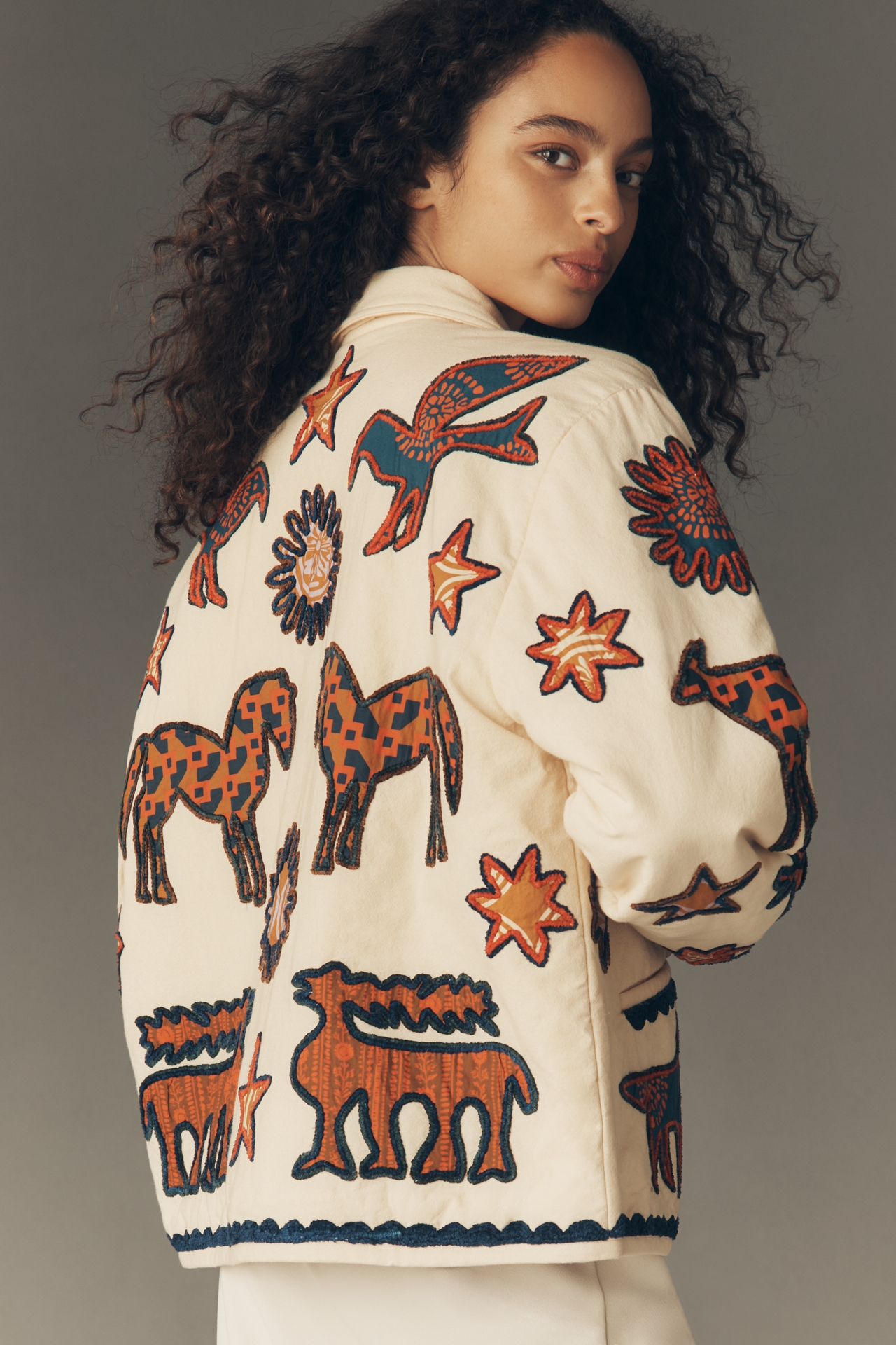 MOTHER The Loophole Printed Jacket