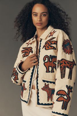 MOTHER The Loophole Printed Jacket