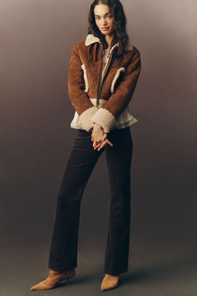 MOTHER The On Thin Ice Faux Shearling Jacket #2