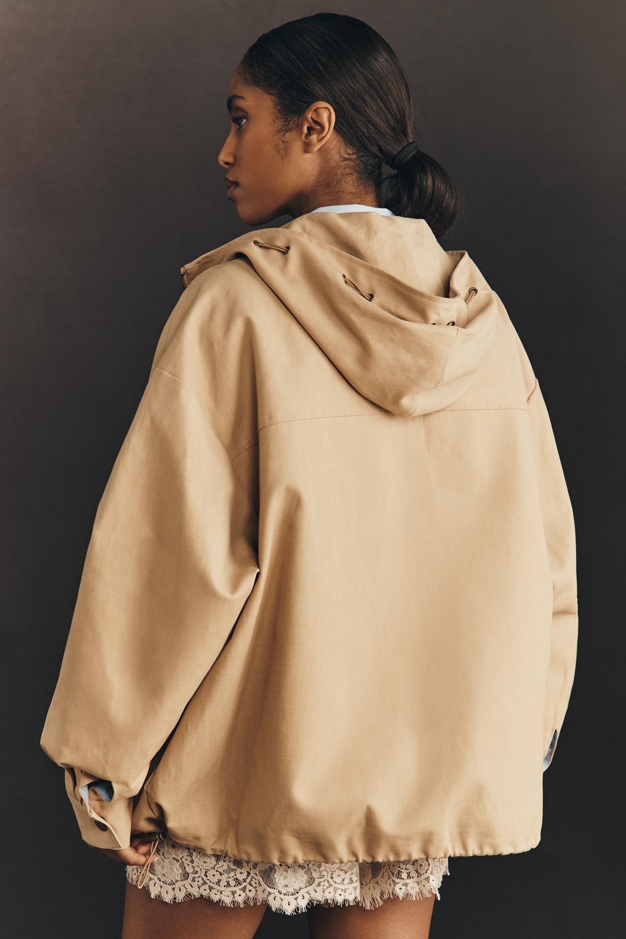 MOTHER The Light Drizzle Raincoat