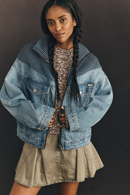 MOTHER The Mixtape Denim Jacket | Anthropologie