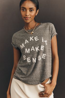 MOTHER The Biggie Concert Crew-Neck Sweatshirt | Anthropologie