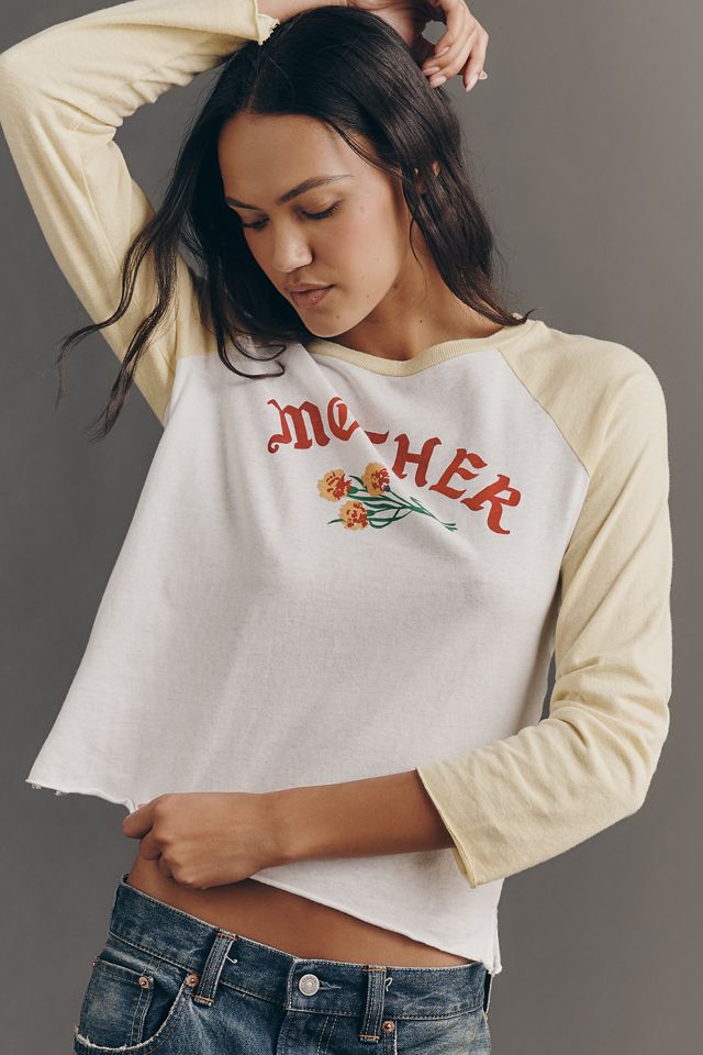 MOTHER The Vintage Sporty Long-Sleeve Tee | Anthropologie