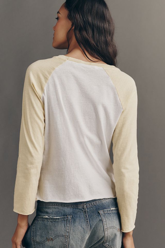 MOTHER The Vintage Sporty Long-Sleeve Tee | Anthropologie