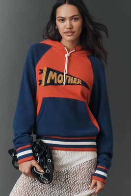 MOTHER ロゴスウェット MOTHER The Drop Square Inset Crew-Neck Sweatshirt | Anthropologie
