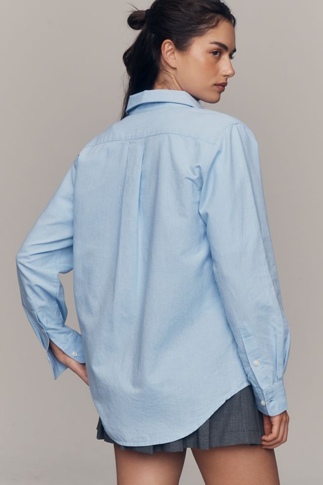 MOTHER The Bestie Long-Sleeve Buttondown Top #2