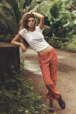 MOTHER The Lil Goodie Goodie Cotton Tee | Anthropologie