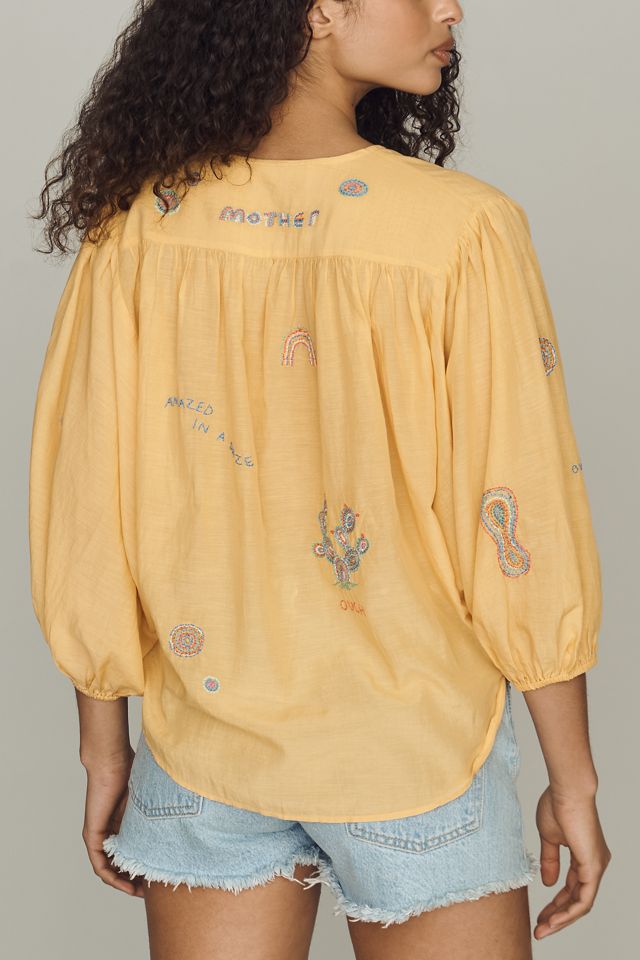 MOTHER Breeze Yoke Blouse #2
