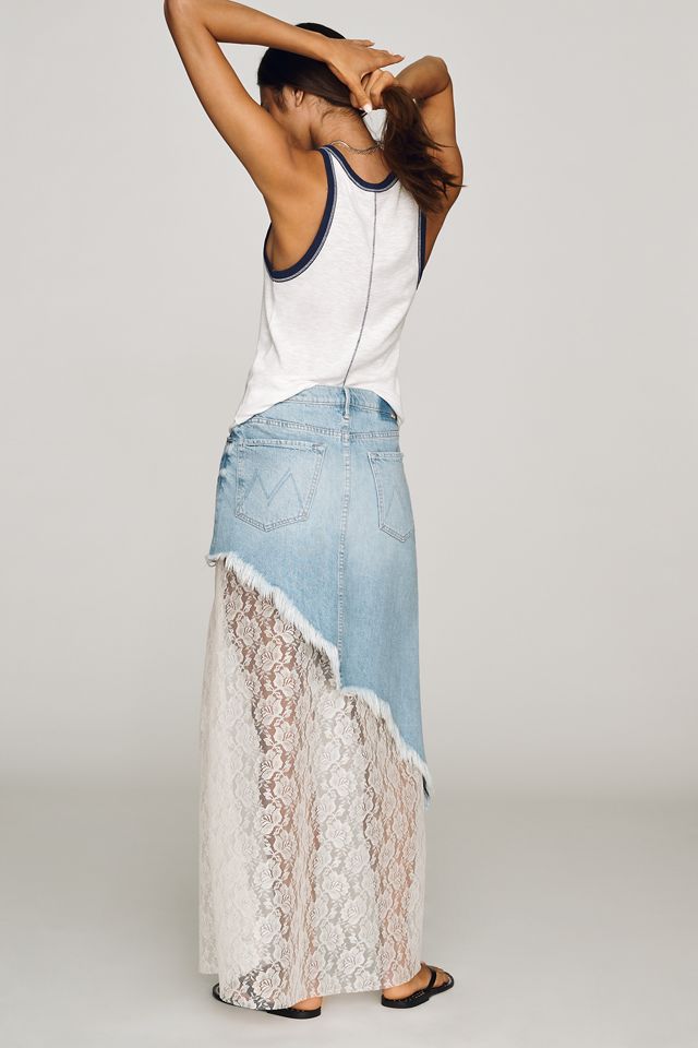 MOTHER Peek-a-Boo Skirt #4
