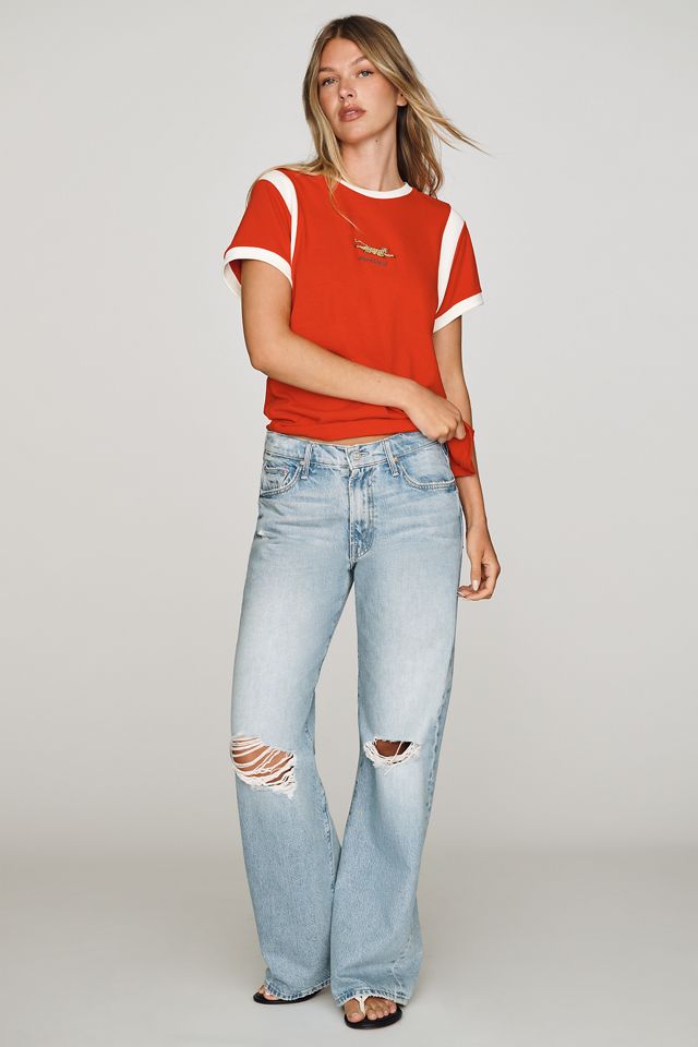 MOTHER The Boxy Goodie Cotton Tee  #1