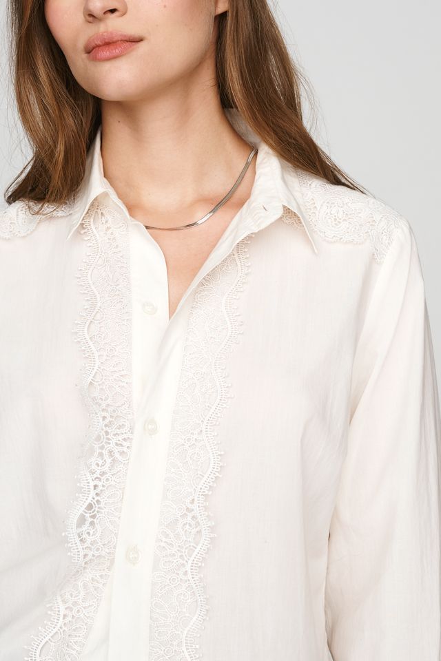 MOTHER The Headup Honey 100% Cotton Buttondown Shirt #2