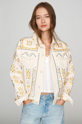 MOTHER The Bruiser Denim Jacket