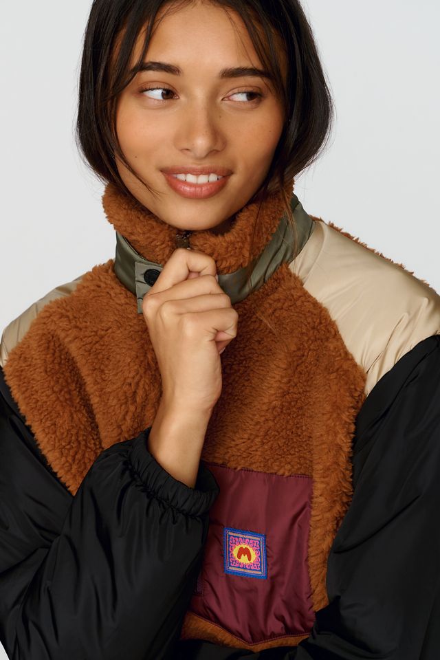 MOTHER The Teddy Oversized Zip-Front Vest #1