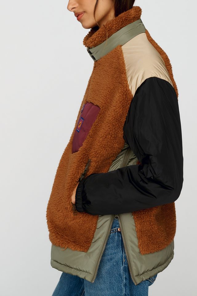 MOTHER The Teddy Oversized Zip-Front Vest #2