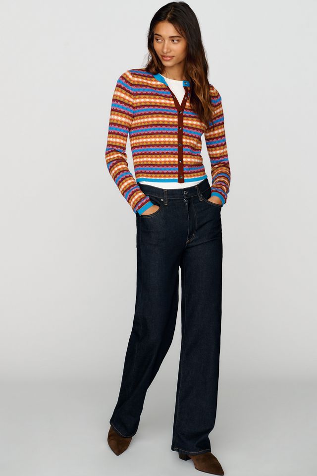 MOTHER The Lil 100% Merino Wool Cardigan #1