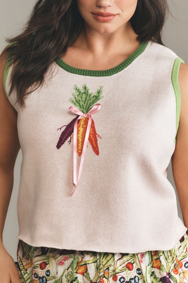 Rachel Antonoff Carrot Shell Sweater #7
