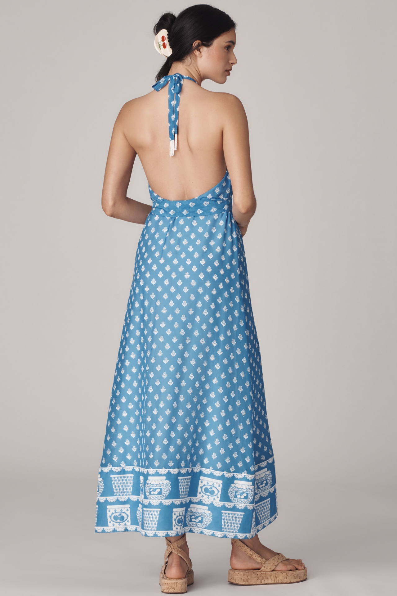 Rachel Antonoff Rainey Halter Maxi Dress
