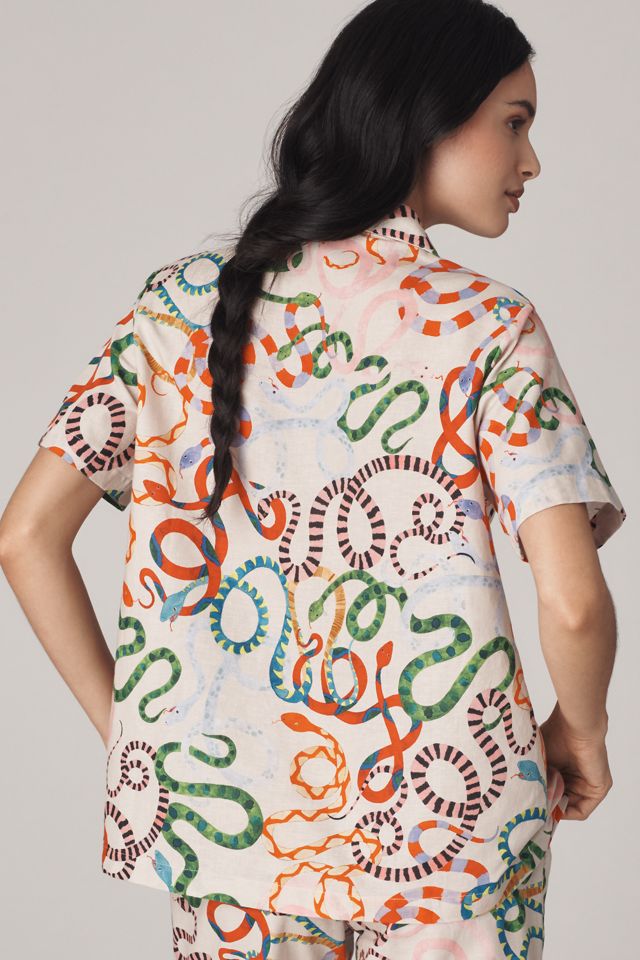 Rachel Antonoff Linen Cotton James Shirt #2