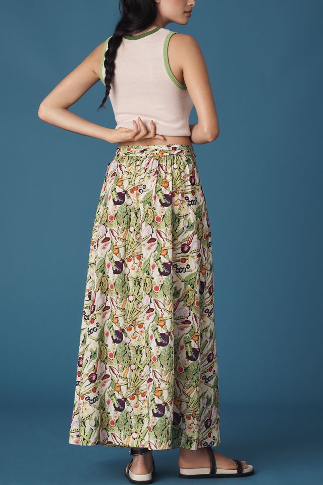 Rachel Antonoff Benny Maxi Wrap Skirt #2