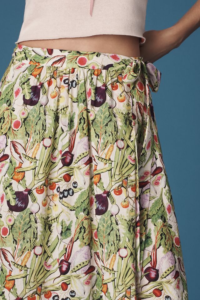 Rachel Antonoff Benny Maxi Wrap Skirt #3