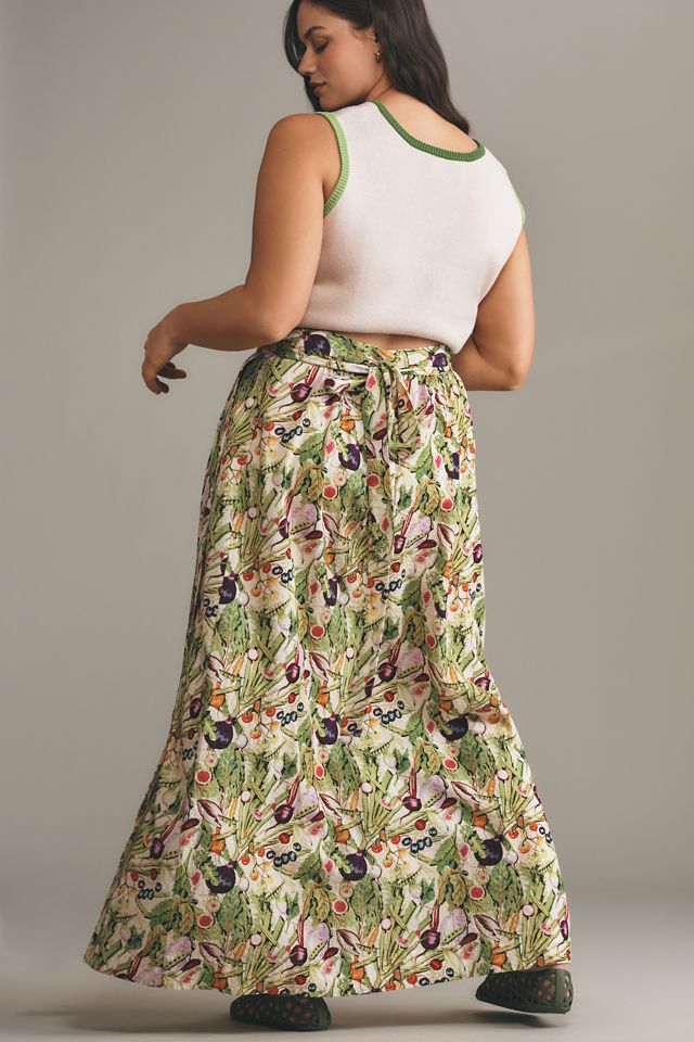 Rachel Antonoff Benny Maxi Wrap Skirt #7