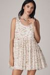 Rachel Antonoff Eliana Sleeveless Babydoll Mini Dress