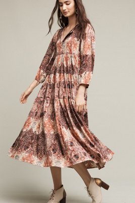 期間限定セール! Anthropologie Embroidered Peasant Dress Gracie Embroidered Peasant Dress | Anthropologie